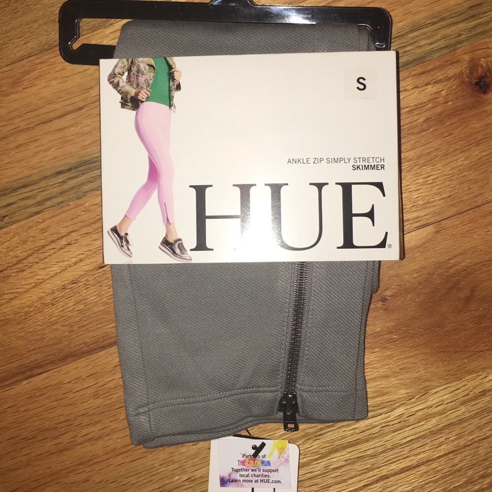 Hue Skinner Leggings Grey Size Small